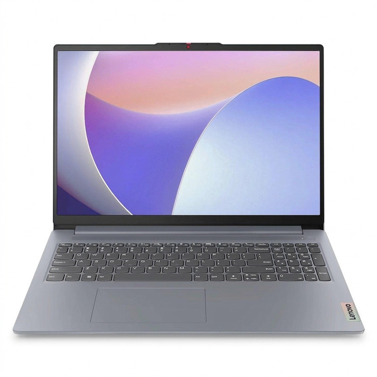 لپتاپ لنوو مدل IdeaPad Slim 3 15IRU8 با پردازنده Core i3-1315U، رم LPDDR5 8GB با فرکانس 4800MHz، حافظه SSD با ظرفیت 256GB، نمایشگر 15.6 اینچ TN با وضوح Full HD