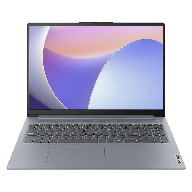 لپتاپ لنوو مدل IdeaPad Slim 3 15IRU8 با پردازنده Core i3-1315U، رم LPDDR5 8GB با فرکانس 4800MHz، حافظه SSD با ظرفیت 256GB، نمایشگر 15.6 اینچ TN با وضوح Full HD