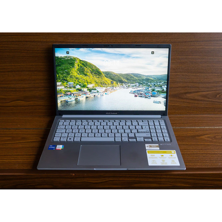 لپتاپ ایسوس مدل Vivobook 15 X1504VA-NJ379 با پردازنده Core i7-1355U، رم 8GB DDR4 با فرکانس 3200MHz، حافظه SSD با ظرفیت 512GB، نمایشگر 15.6 اینچ TFT با وضوح Full HD