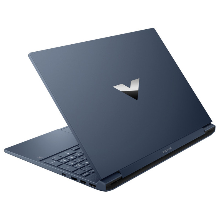 لپتاپ اچ پی مدل Victus 15 Gaming FA1082wm با پردازنده Core i5-13420H و گرافیک RTX4050 6GB، رم DDR4 16GB با فرکانس 3200MHz، حافظه SSD با ظرفیت 512GB، نمایشگر 15.6 اینچ IPS با وضوح FHD و نرخ بهروزرسانی 144Hz، سیستمعامل Windows 11