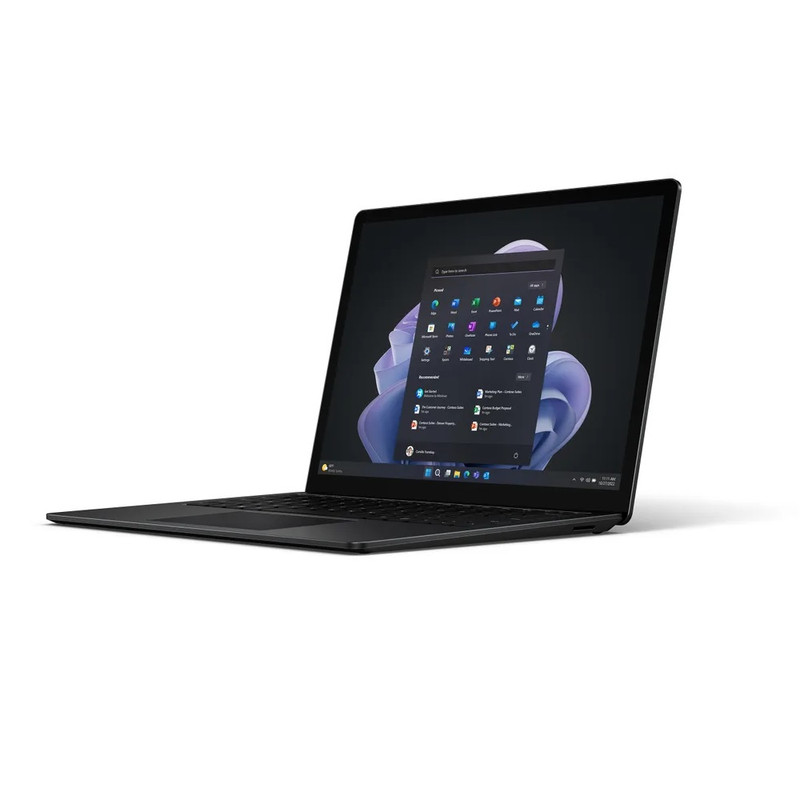 لپتاپ مایکروسافت مدل Surface Laptop 5 با پردازنده Core i5-1235U، رم LPDDR5X 8GB، حافظه SSD با ظرفیت 512GB، نمایشگر لمسی 13.5 اینچ PixelSense، دارای نور پسزمینه کیبورد، سیستمعامل Windows 11