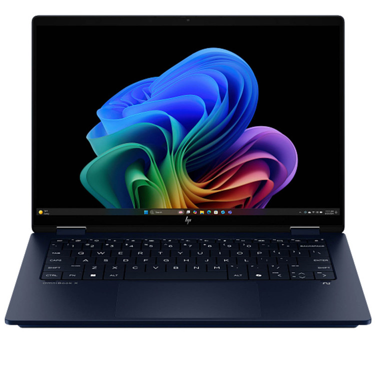 لپ تاپ 14 اینچی اچ پی مدل OmniBook X Flip 14-fm0023dx-Core Ultra 7 256V-16GB LPDDR5X 8533MHz-1TB SSD-Touch-Backlit-W