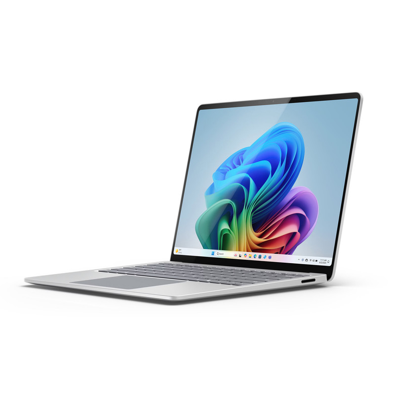 لپتاپ مایکروسافت مدل Surface Laptop 7 Copilot Plus PC با پردازنده Snapdragon X Elite، رم LPDDR5x 16GB با فرکانس 8448 MHz، حافظه SSD با ظرفیت 512GB، نمایشگر لمسی 13.8 اینچ PixelSense Flow با نرخ بهروزرسانی 120Hz، سیستمعامل Windows 11