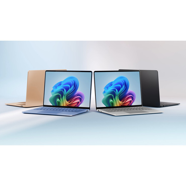 لپتاپ مایکروسافت مدل Surface Laptop 7 Copilot Plus PC با پردازنده Snapdragon X Elite، رم LPDDR5x 16GB با فرکانس 8448 MHz، حافظه SSD با ظرفیت 512GB، نمایشگر لمسی 13.8 اینچ PixelSense Flow با نرخ بهروزرسانی 120Hz، سیستمعامل Windows 11