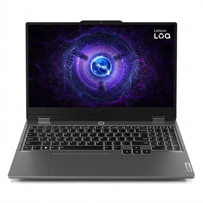 لپتاپ لنوو مدل LOQ 15IRX9 با پردازنده Core i7-13650HX و گرافیک RTX4050 6GB، رم DDR5 24GB با فرکانس 4800MHz، حافظه SSD با ظرفیت 512GB، نمایشگر 15.6 اینچ IPS با وضوح Full HD و نرخ بهروزرسانی 144Hz، دارای نور پسزمینه کیبورد