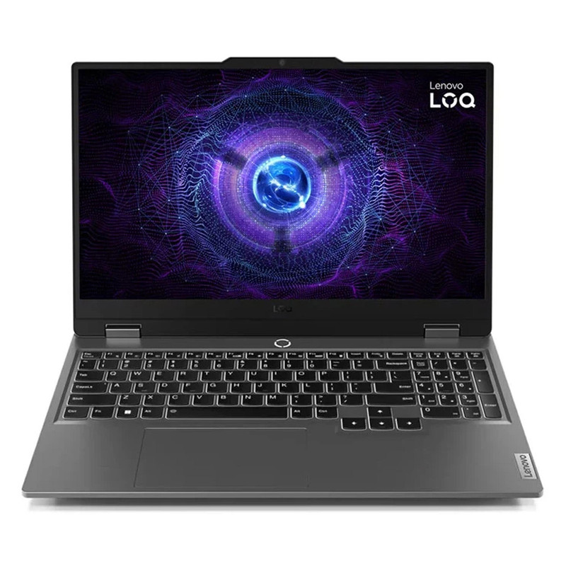 لپتاپ لنوو مدل LOQ 15IRX9 با پردازنده Core i7-13650HX و گرافیک RTX4050 6GB، رم DDR5 24GB با فرکانس 4800MHz، حافظه SSD با ظرفیت 512GB، نمایشگر 15.6 اینچ IPS با وضوح Full HD و نرخ بهروزرسانی 144Hz، دارای نور پسزمینه کیبورد