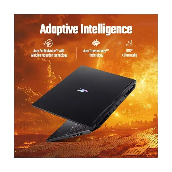 لپ تاپ 16 اینچی ایسر مدل Nitro V16 ANV16-71-760Q-i7 14650HX-16GB DDR5-512GB SSD-RTX4050-FHD 165Hz به همراه کیف