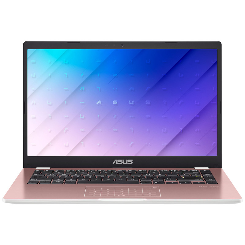 لپتاپ ایسوس مدل Vivobook Go 14 E410KA-CL464 با پردازنده Celeron N4500، رم DDR4 4GB با فرکانس 3200MHz، حافظه هیبریدی با ظرفیت 512GB حافظه SSD و 64GB حافظه eMMC با قابلیت ارتقا، نمایشگر 14 اینچ TN