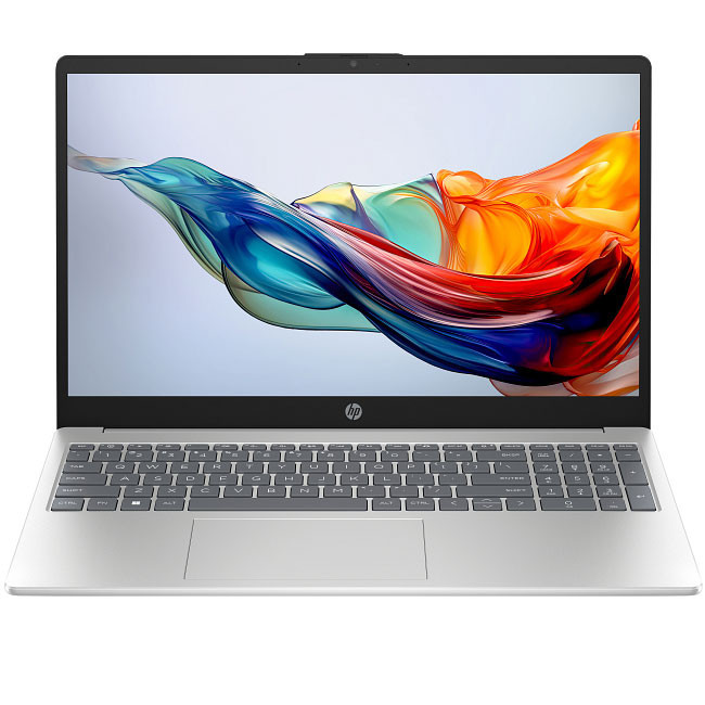 لپ تاپ 15.6 اینچی اچپی مدل fc0196nia-15-Ryzen 5 7520U-8GB LPDDR5 5500MHz-512GB SSD-IPS-Backlit