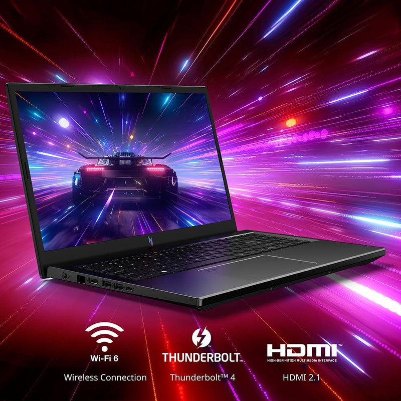 لپ تاپ 15.6 اینچی ایسر مدل Nitro V 15 ANV15-51-59RM-i5 13420H-RTX2050 4GB-8GB DDR5 4800MHz-512GB SSD-FHD 144Hz