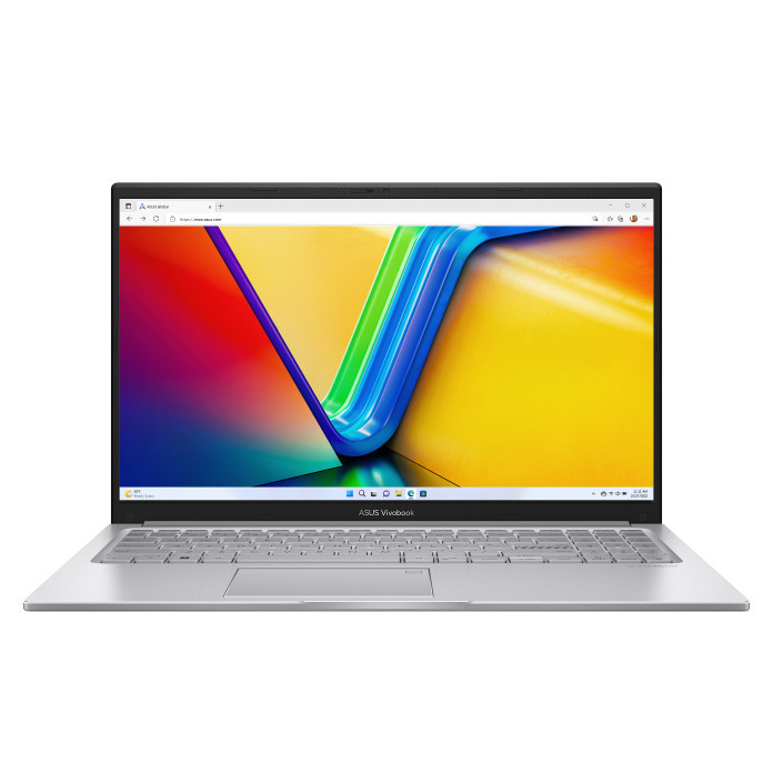لپتاپ ایسوس مدل Vivobook 15 F1504VA-NJ824 با پردازنده Core i7-1355U، رم DDR4 40GB با فرکانس 3200MHz، حافظه SSD با ظرفیت 1TB، نمایشگر 15.6 اینچ TN با وضوح Full HD، دارای نور پسزمینه کیبورد، حسگر اثر انگشت، سیستمعامل Windows 11