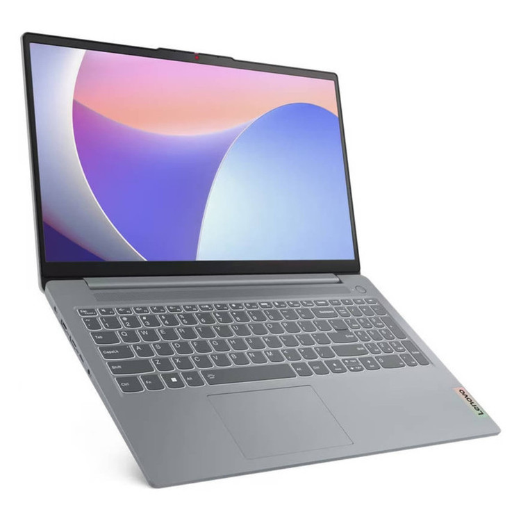 لپتاپ لنوو مدل IdeaPad Slim 3 15IRH8 با پردازنده Core i5-13420H، رم LPDDR5 8GB با فرکانس 4800MHz، حافظه SSD با ظرفیت 512GB، نمایشگر 15.6 اینچ TN با وضوح Full HD