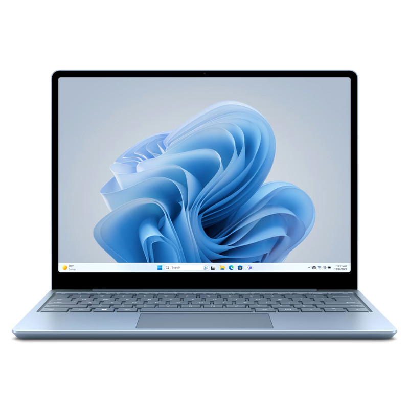 لپتاپ مایکروسافت مدل Surface Laptop Go 3 با پردازنده Core i5-1235U، رم LPDDR5 8GB، حافظه SSD با ظرفیت 256GB، نمایشگر لمسی 12.4 اینچ PixelSense، دارای حسگر اثر انگشت، سیستمعامل Windows 11