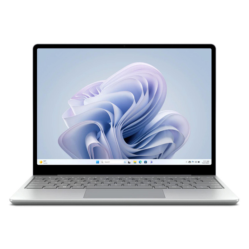 لپتاپ مایکروسافت مدل Surface Laptop Go 3 با پردازنده Core i5-1235U، رم LPDDR5 8GB، حافظه SSD با ظرفیت 256GB، نمایشگر لمسی 12.4 اینچ PixelSense، دارای حسگر اثر انگشت، سیستمعامل Windows 11