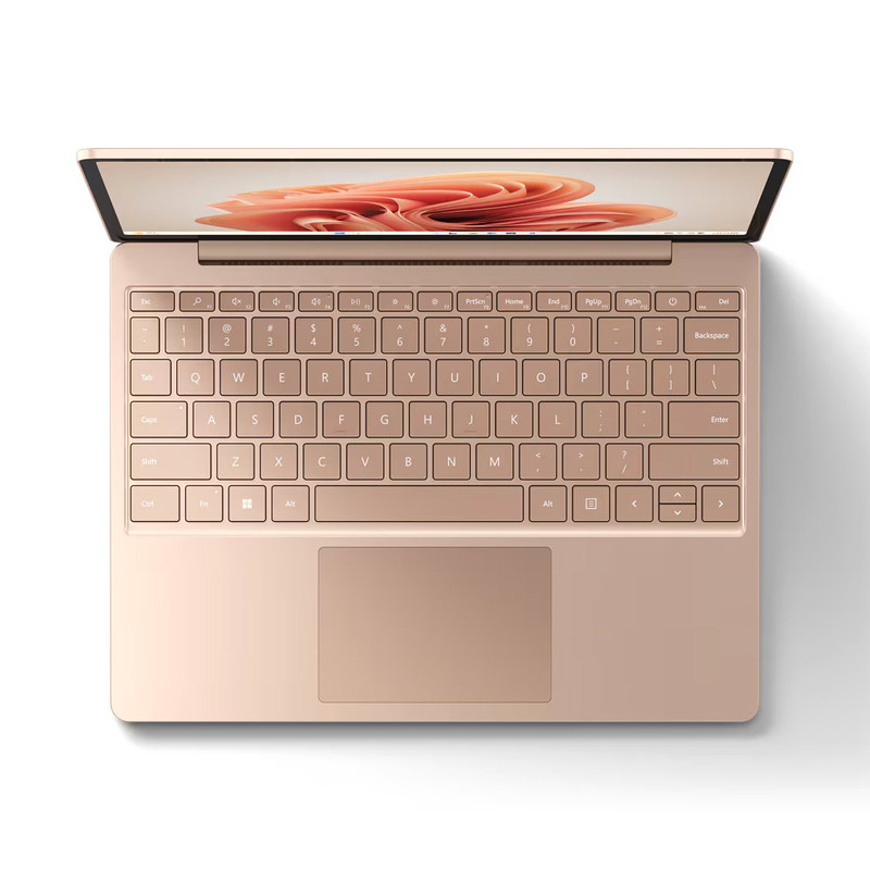 لپتاپ مایکروسافت مدل Surface Laptop Go 3 با پردازنده Core i5-1235U، رم LPDDR5 8GB، حافظه SSD با ظرفیت 256GB، نمایشگر لمسی 12.4 اینچ PixelSense، دارای حسگر اثر انگشت، سیستمعامل Windows 11