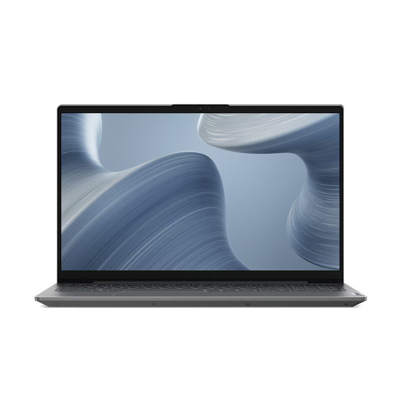 لپتاپ لنوو مدل IdeaPad 5 15IAL7 با پردازنده Core i5-1235U و گرافیک MX550، رم DDR4 16GB با فرکانس 3200MHz، حافظه SSD با ظرفیت 512GB، نمایشگر 15.6 اینچ IPS با وضوح Full HD، دارای نور پسزمینه کیبورد و حسگر اثر انگشت