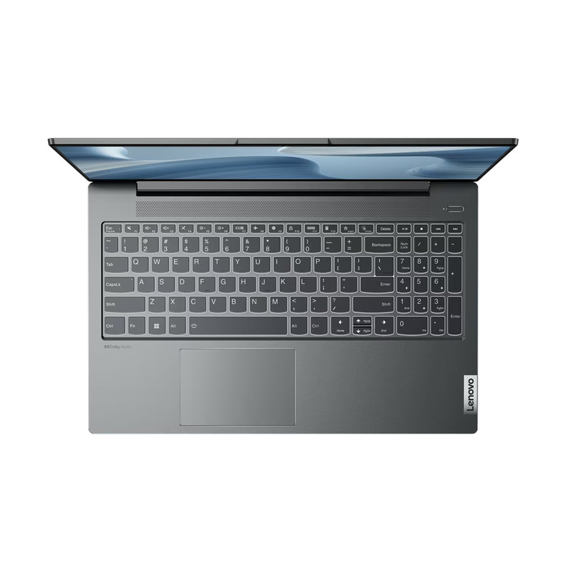 لپتاپ لنوو مدل IdeaPad 5 15IAL7 با پردازنده Core i5-1235U و گرافیک MX550، رم DDR4 16GB با فرکانس 3200MHz، حافظه SSD با ظرفیت 512GB، نمایشگر 15.6 اینچ IPS با وضوح Full HD، دارای نور پسزمینه کیبورد و حسگر اثر انگشت