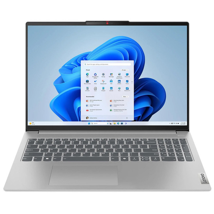 لپ تاپ 16 اینچی لنوو مدل IdeaPad Slim 5 16IRU9-Core 5 120U-16GB LPDDR5X 5200MHz-512GB SSD-IPS 60Hz-Backlit-Fingerprint-W