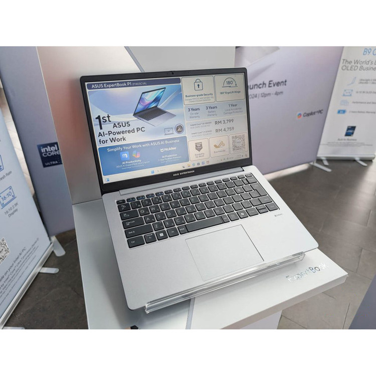 لپ تاپ 15.6 اینچی ایسوس مدل ExpertBook P1 P1503CVA-I58512D-i5 13420H-16GB DDR5-512GB SSD-TN - کاستوم شده