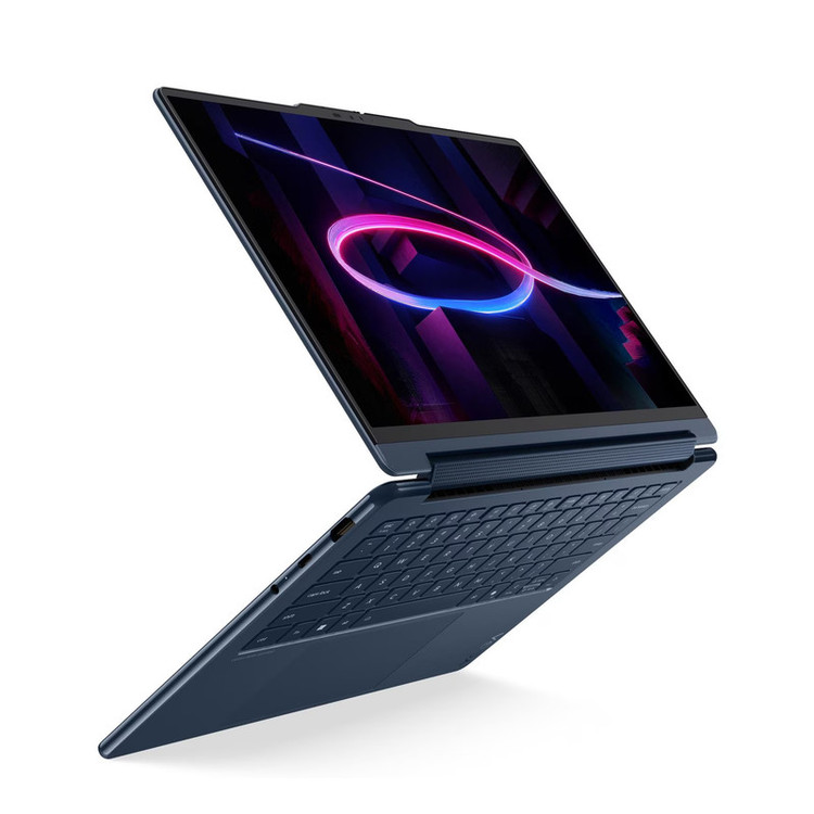 لپ تاپ 14 اینچی لنوو مدل Yoga 9i 2-in-1 14IPH11 Aura Edition-Core Ultra 7 355-32GB LPDDR5X 7467MHz-1TB SSD-2.8K OLED Touch-Backlit-W به همراه قلم