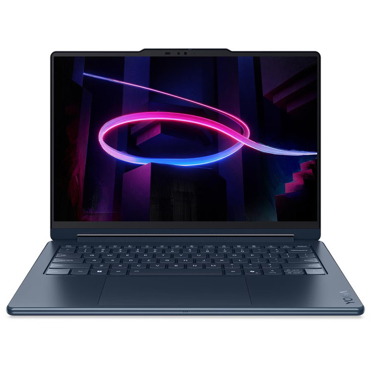 لپ تاپ 14 اینچی لنوو مدل Yoga 9i 2-in-1 14IPH11 Aura Edition-Core Ultra 7 355-32GB LPDDR5X 7467MHz-1TB SSD-2.8K OLED Touch-Backlit-W به همراه قلم