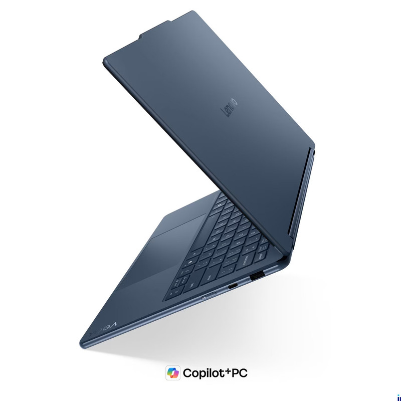 لپ تاپ 14 اینچی لنوو مدل Yoga 9i 2-in-1 14IPH11 Aura Edition-Core Ultra 7 355-32GB LPDDR5X 7467MHz-1TB SSD-2.8K OLED Touch-Backlit-W به همراه قلم