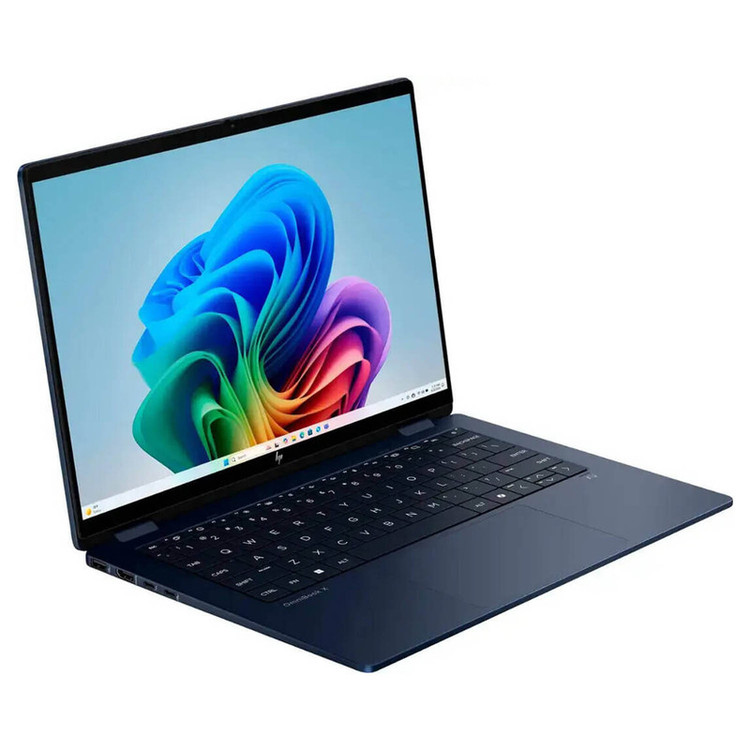 لپ تاپ 14 اینچی اچ پی مدل OmniBook X Flip 14-fm0023dx-Core Ultra 7 256V-16GB LPDDR5X 8533MHz-2TB SSD-Touch-Backlit-W - کاستوم شده