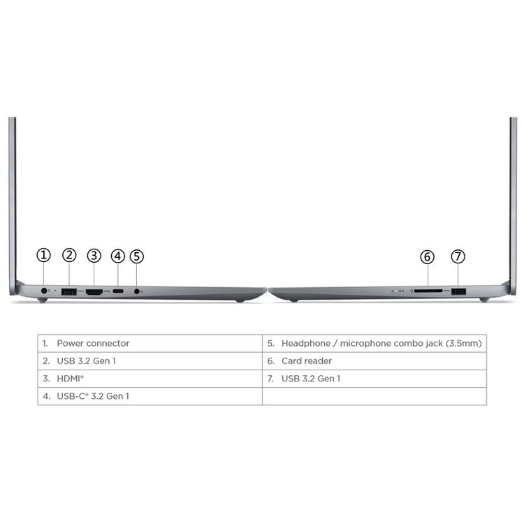 لپتاپ لنوو مدل IdeaPad Slim 3 15IRH8 با پردازنده Core i7-13620H، رم LPDDR5 16GB با فرکانس 4800MHz، حافظه SSD با ظرفیت 512GB، نمایشگر 15.6 اینچ IPS با وضوح Full HD