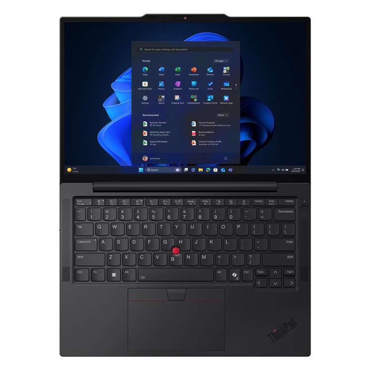 لپ تاپ 14 اینچی لنوو مدل ThinkPad X13 Gen 6-Core Ultra 7 255U-32GB LPDDR5X 8400MHz-512GB SSD-IPS-Backlit-Fingerprint-W Pro