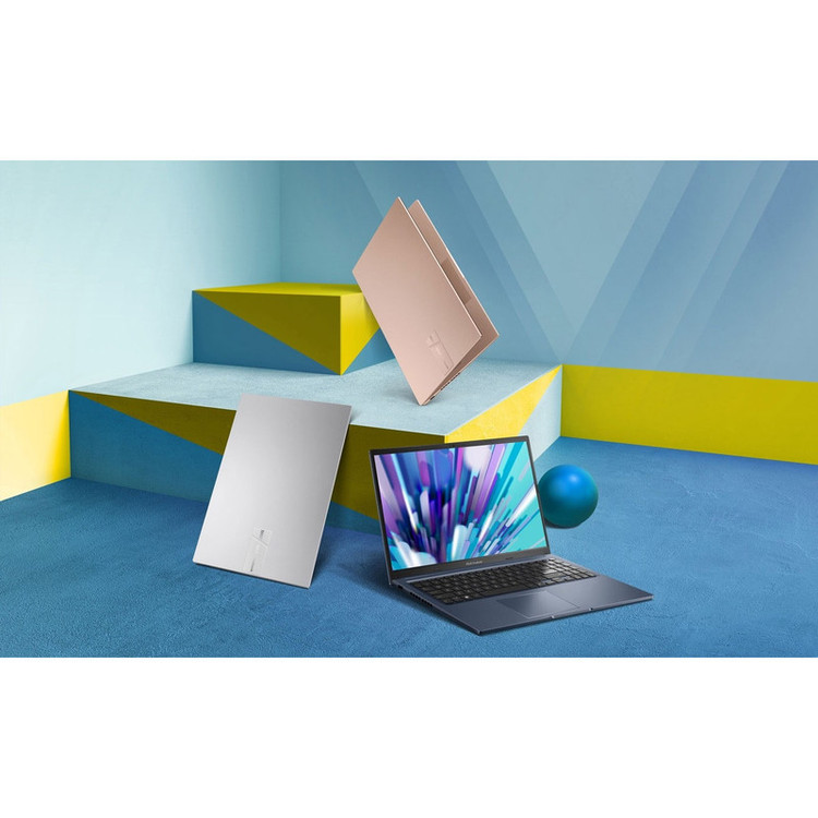 لپتاپ ایسوس مدل Vivobook 15 X1502ZA-EJ1429 با پردازنده Core i7-12700H، رم DDR4 16GB با فرکانس 3200MHz، حافظه SSD با ظرفیت 512GB، نمایشگر 15.6 اینچ TFT با وضوح Full HD، کاستومشده