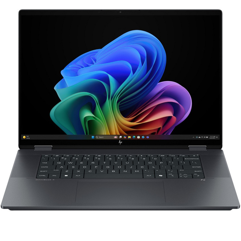لپ تاپ 16 اینچی اچ‌ پی مدل OmniBook X Flip 16-as0023dx-Core Ultra 7 256V-16GB LPDDR5X 8533MHz-2TB SSD-Touch-Backlit-W - کاستوم شده