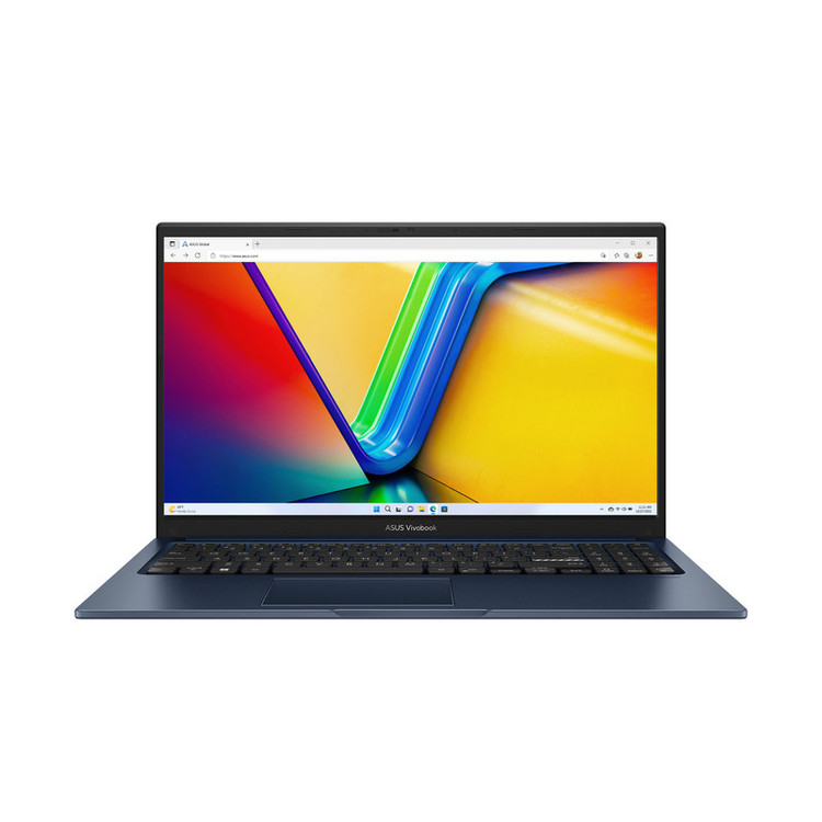 لپتاپ ایسوس مدل Vivobook X1504ZA-NJ247 با پردازنده Core i7-1255U، رم DDR4 8GB با فرکانس 3200MHz، حافظه SSD با ظرفیت 512GB، نمایشگر 15.6 اینچ IPS با وضوح Full HD