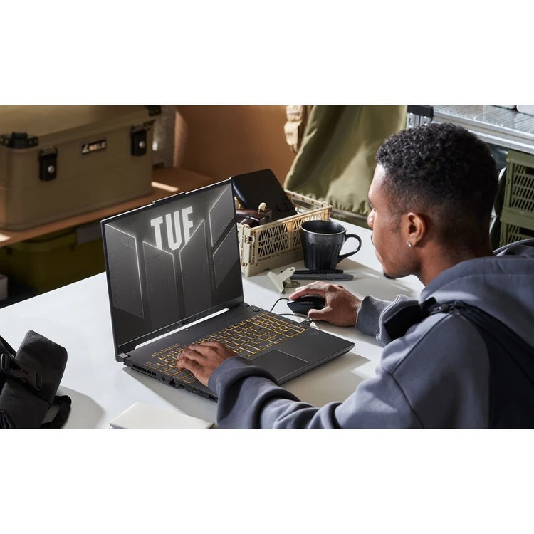 لپ تاپ 16 اینچی ایسوس مدل TUF Gaming F16 FX607VU-RL089-Core 5 210H-16GB DDR5 5600MHz-512GB SSD-RTX4050 6GB-WUXGA 144Hz