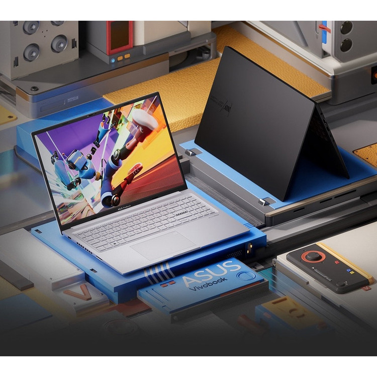 لپ تاپ 16 اینچی ایسوس مدل Vivobook 16X K3605VC-i5 13420H-RTX3050 4GB-40GB DDR4 3200MHz-1TB SSD-IPS 144Hz-Backlit به همراه کیف - کاستوم شده
